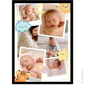 Sweet Dreams Scrapbook – Cute Sticker Collage Frame