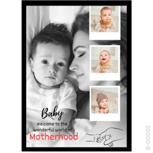 Welcome Motherhood Collage – Mom & Baby Storyboard