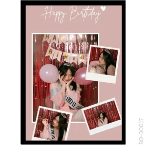 Rose Gold Aesthetic Collage – Modern Script Design