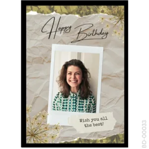 Artistic Ripped Edge Collage – Personalized Note Design