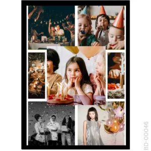 Cinematic Flashback Collage – Dark Theme Storyboard