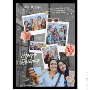 The Urban Night Edition – Chalkboard Birthday Frame