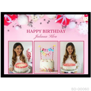 The Pink Birthday Story Strip – Cake Sequence Edition