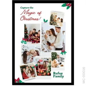 The Magic of Christmas Edition – Family Photo Collage
