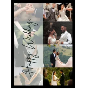 Cinematic Story Grid – Modern Typography A4 Collage