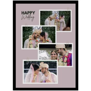 Paper Clip Story Board – Pastel Pink A4 Collage