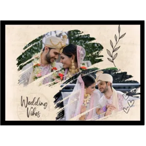 The Vintage Brush Edition – Artistic Wedding Vibes Frame