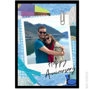 The Abstract Love Edition – Paper Clip Anniversary Frame