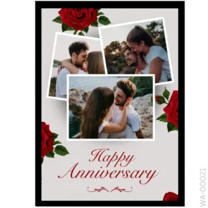 The Passionate Rose Edition – Deep Red Vows Frame